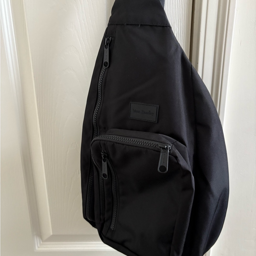 Vera Bradley Black Sling Bag